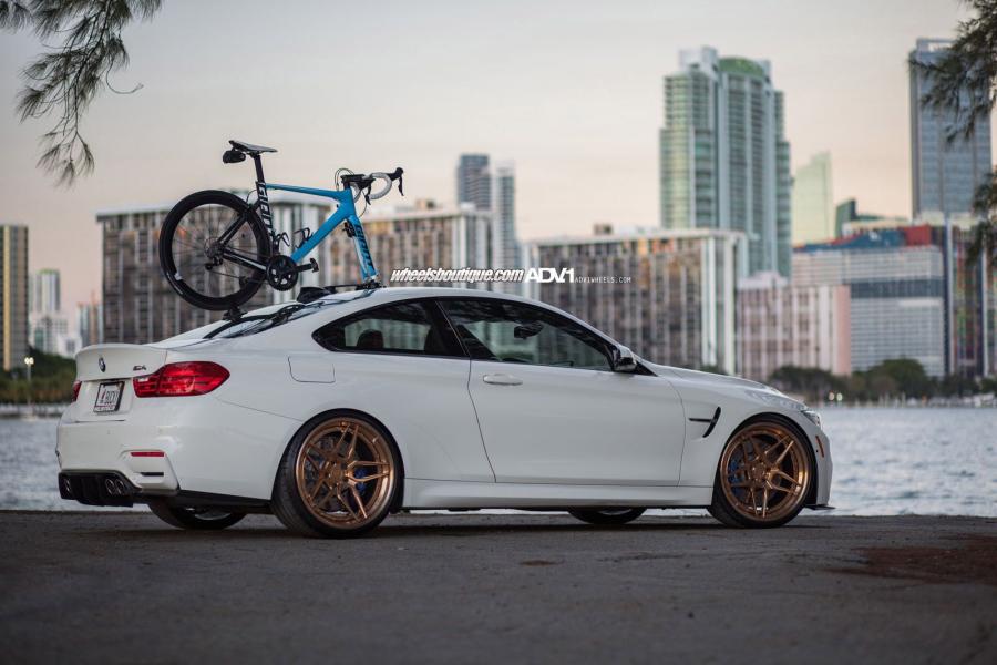  BMW M4 Coupe on ADV.1 Wheels (ADV05STSCS) 2014 года  (фото 10 из 13)